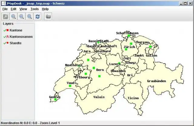 Download web tool or web app JMapDesk to run in Linux online