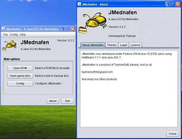 Download web tool or web app JMednafen