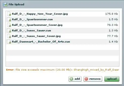 Download web tool or web app joomla flexupload