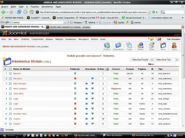 Download web tool or web app Joomla! Portugues do Brasil