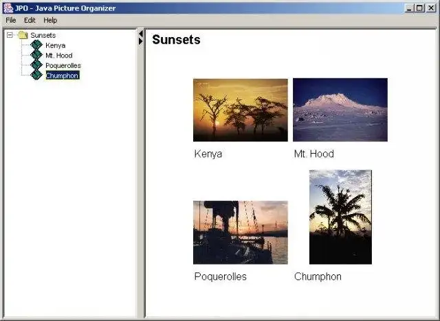 Download web tool or web app JPO Java Picture Organizer