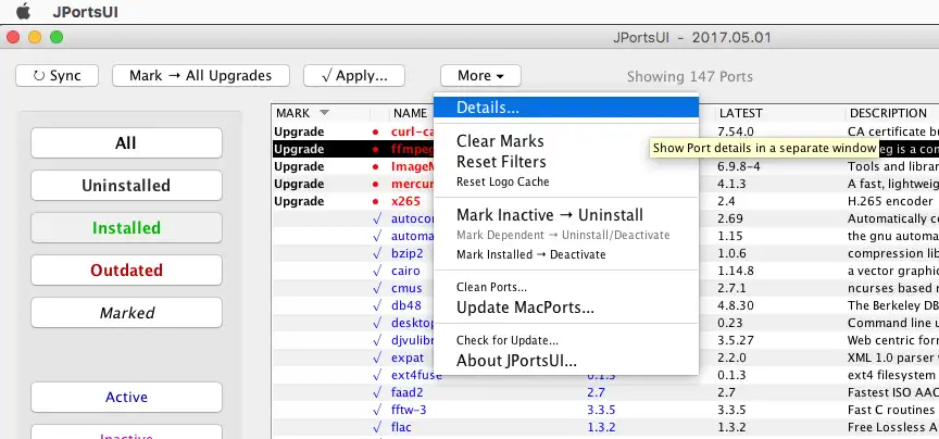 Download web tool or web app jportsui