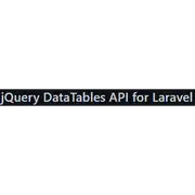 Free download jQuery DataTables API for Laravel Windows app to run online win Wine in Ubuntu online, Fedora online or Debian online