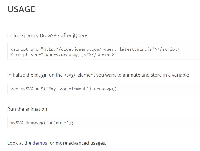 Baixe a ferramenta web ou aplicativo web jQuery DrawSVG