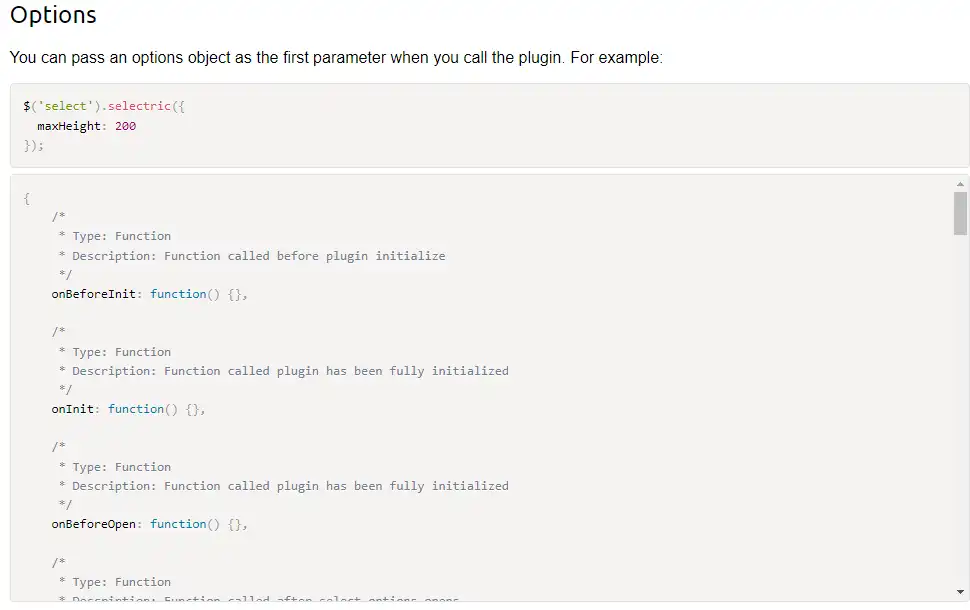 वेब टूल या वेब ऐप jQuery सेलेक्ट्रिक डाउनलोड करें