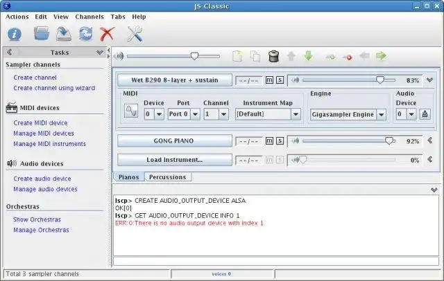 Download web tool or web app JSampler