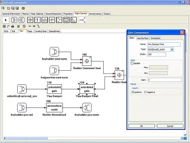 Download web tool or web app JSBSim Commander to run in Windows online over Linux online