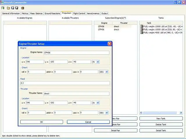 Download web tool or web app JSBSim Commander to run in Windows online over Linux online