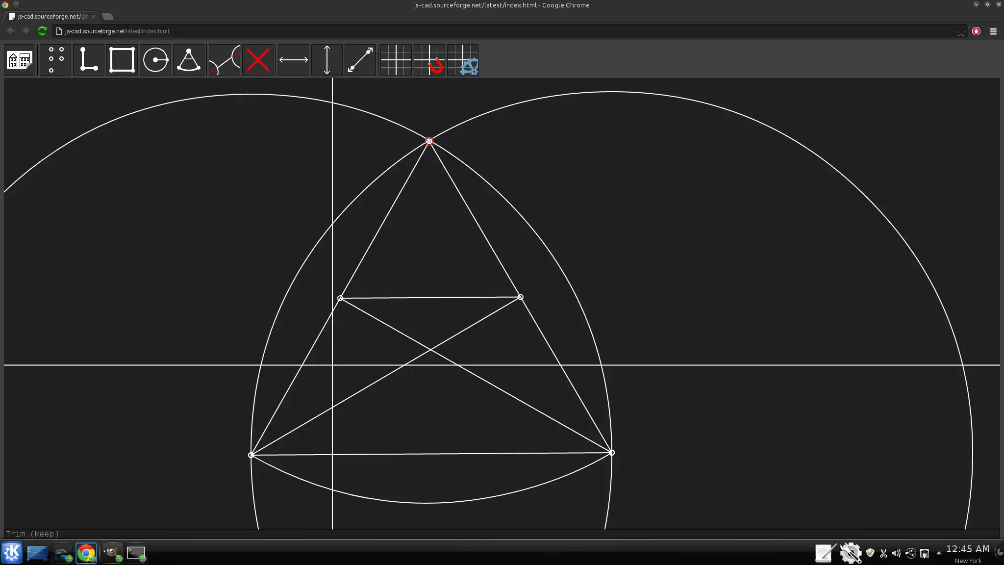 Download web tool or web app JS-CAD to run in Linux online