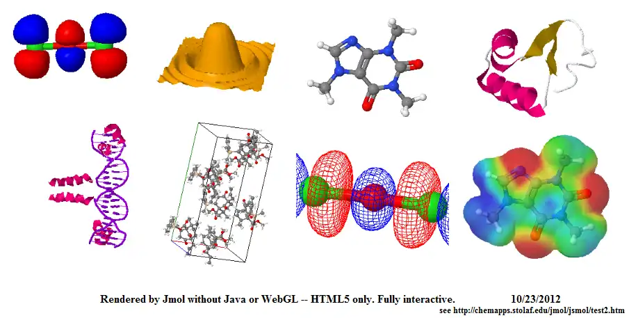 Download web tool or web app JSmol