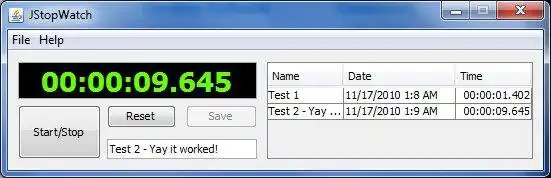 Download web tool or web app JStopWatch