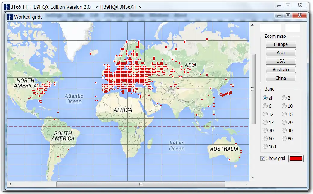 Download web tool or web app JT65-HF-HB9HQX-Edition