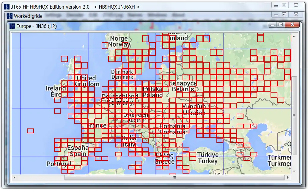 Download web tool or web app JT65-HF-HB9HQX-Edition