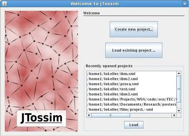 Download web tool or web app JTossim