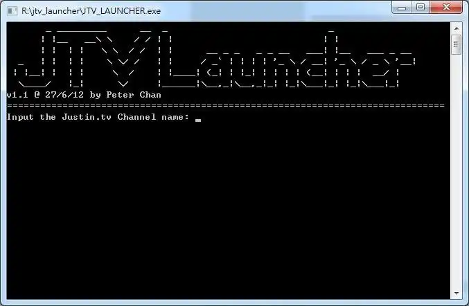 Download web tool or web app JTV Launcher