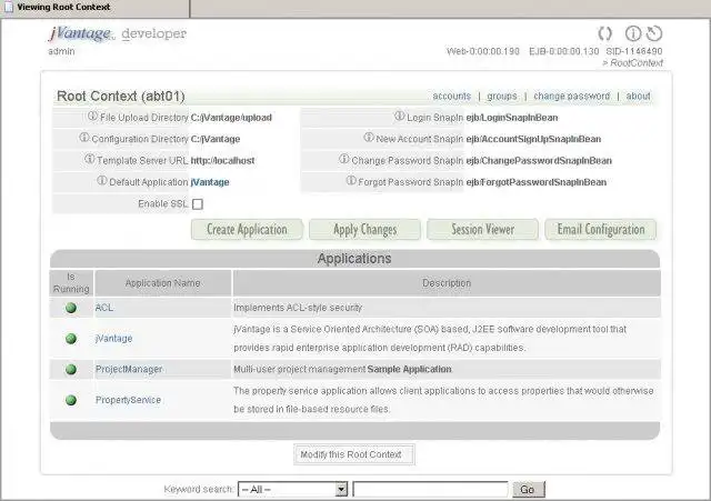 Download web tool or web app jVantage