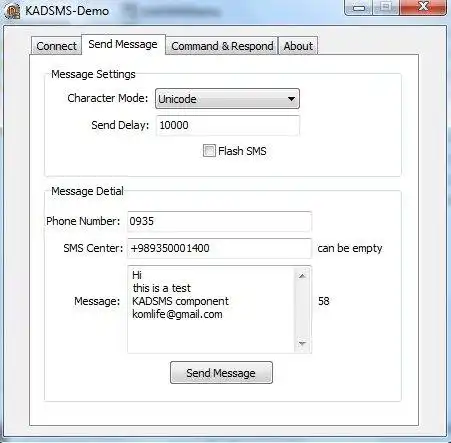 Download web tool or web app KADSMS