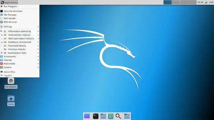 Gratis Kali Linux online