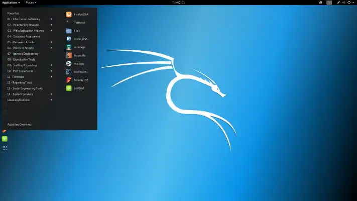 Gratis Kali Linux online