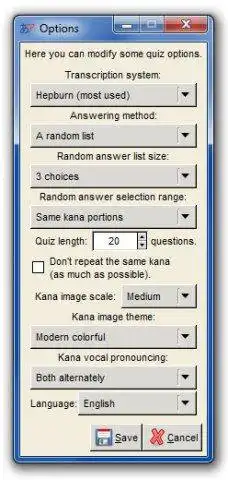 Download web tool or web app Kana no Quiz to run in Windows online over Linux online