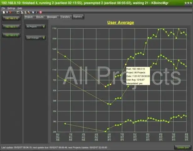 Download web tool or web app KBoincMgr