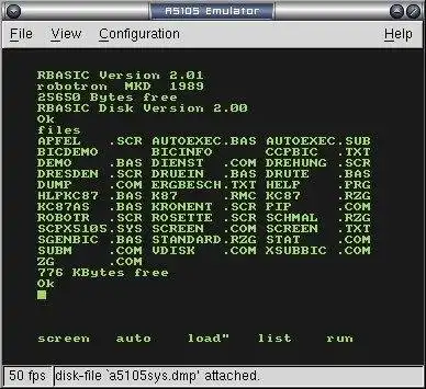 Download web tool or web app KC85 Emulator