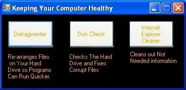 Download web tool or web app Keeping Your Computer Healthy