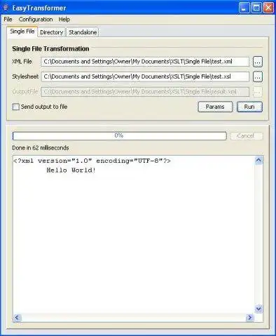 Download web tool or web app Kernow (was EasyTransformer)