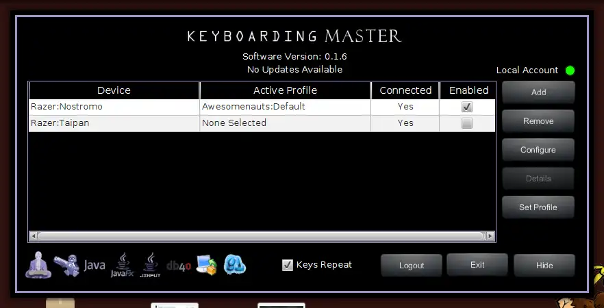 Download web tool or web app Keyboarding Master