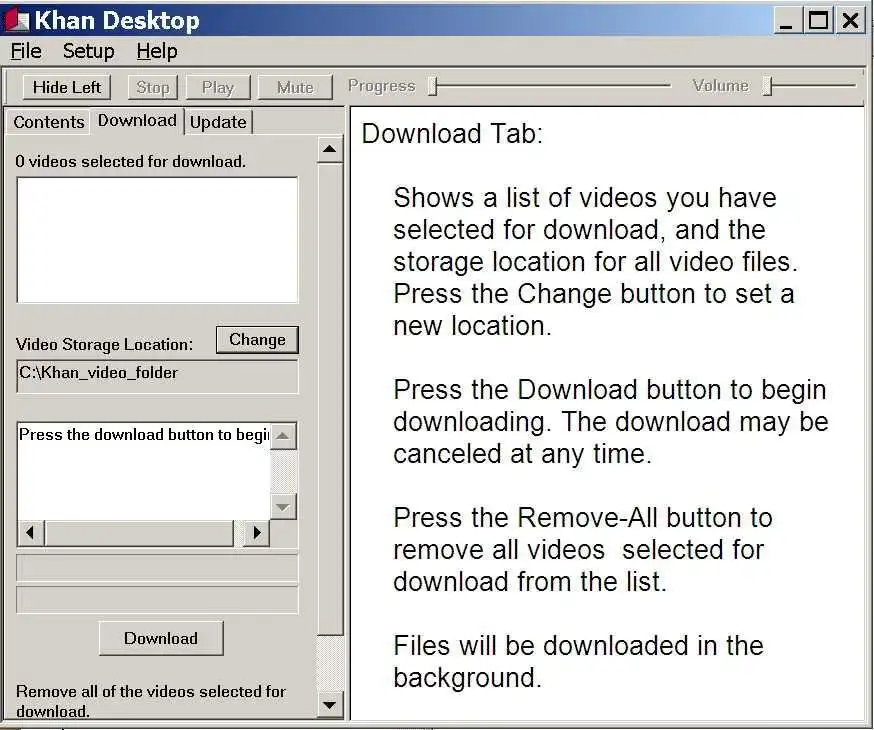 Download web tool or web app Khan Desktop