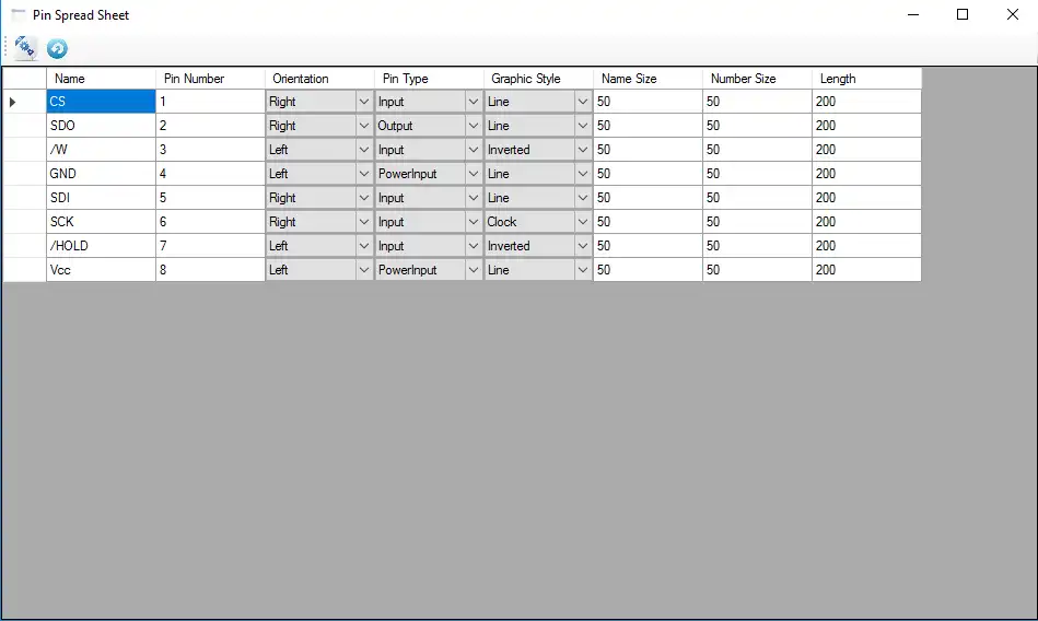 Download web tool or web app Kicad shematic library manager