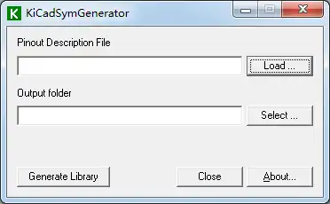 Download web tool or web app KiCadSymGenerator