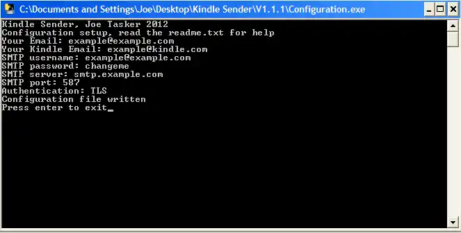 Download web tool or web app Kindle Sender