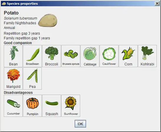 Download web tool or web app Kitchen garden aid