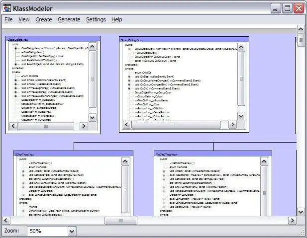 Download web tool or web app KlassModeler