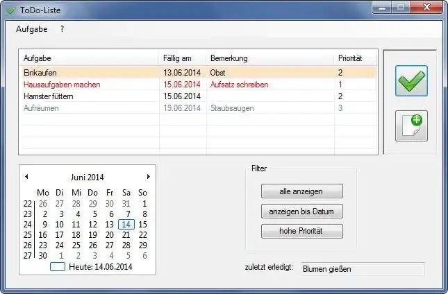 Download web tool or web app kleine ToDo-Liste