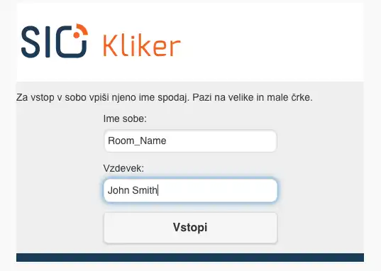 Download web tool or web app Kliker