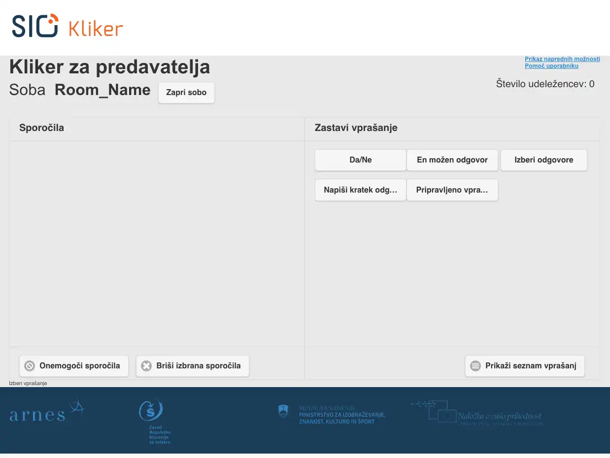 Download web tool or web app Kliker