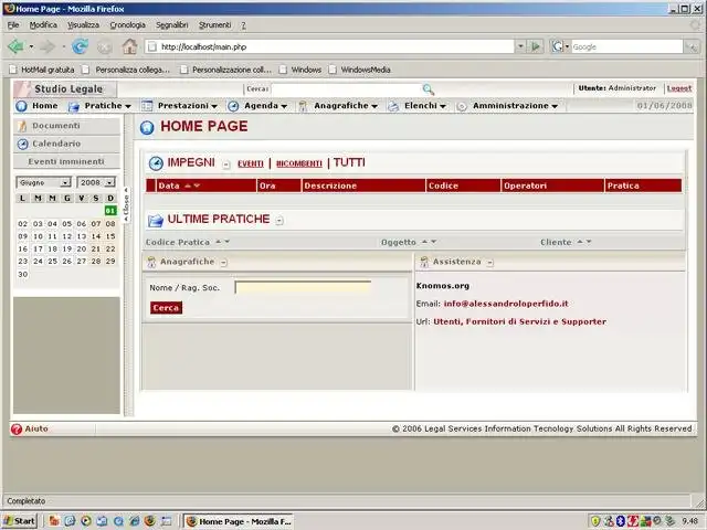 Download web tool or web app Knomos - Gestione studio legale