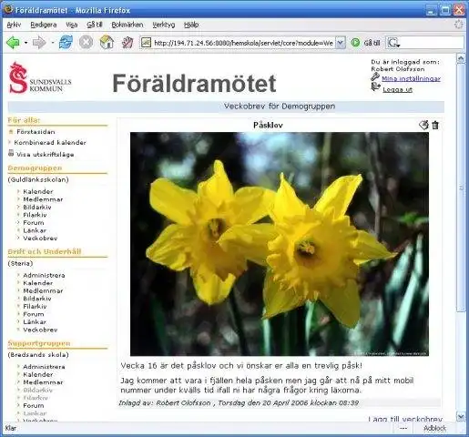 Download web tool or web app Kommunikation Hem  Skola