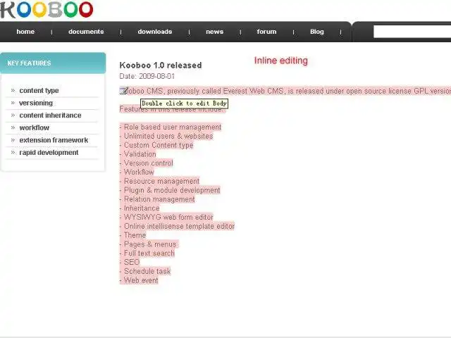 Download web tool or web app Kooboo cms