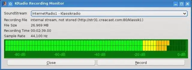 Download web tool or web app KRadio