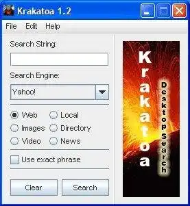 Download web tool or web app Krakatoa Desktop Search