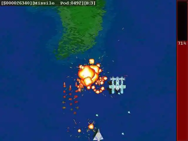 Download web tool or web app Kraptor - Shoot em up scroller game