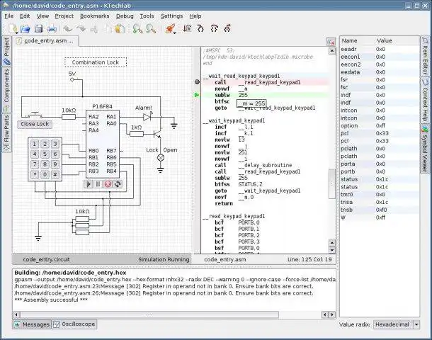 Download web tool or web app KTechlab to run in Linux online