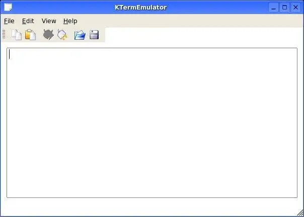 Download web tool or web app KTermEmulator