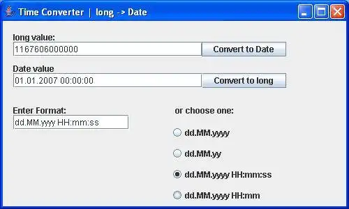 Download web tool or web app KTImeConverter