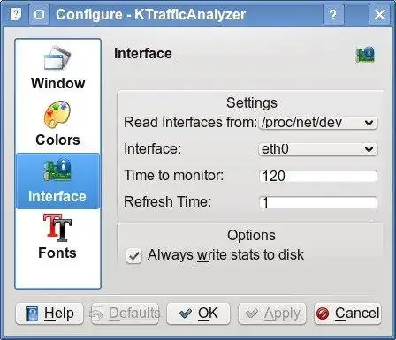 Download web tool or web app KTrafficAnalyzer