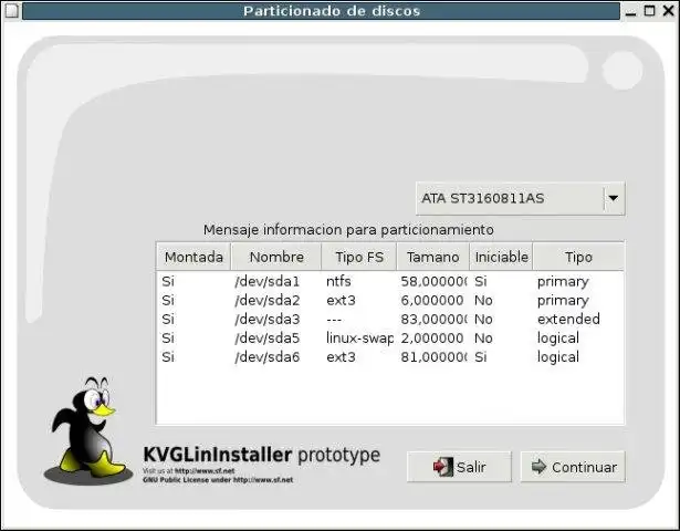 Download web tool or web app KVGLinInstaller