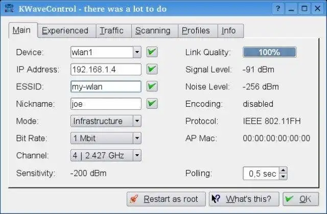 Download web tool or web app KWaveControl